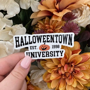 Halloweentown University sticker | halloween | weatherproof, durable | RisingRiverCo