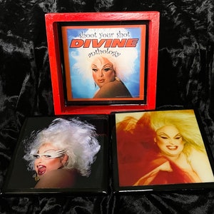 You think you’re a Man Coaster set, Coasters set, Home Decor, LGBTQ, Drag Queens,Drag Entertainer, Gifts, Handmade gifts, Creative Gifts