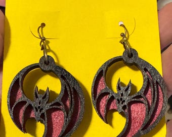 Vampire bat Earrings