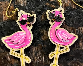 Flamingo Earrings