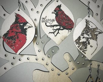 Cardinal Always With You Earrings