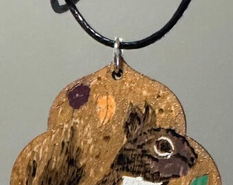 Squirrel pendant for necklace
