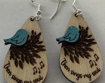 Then Sings My Soul earrings