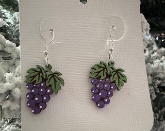 Grape Cluster Earrings