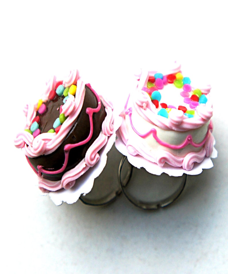 Confetti Cake Ring Birthday Cake Ring Wedding Cake Ring Etsy