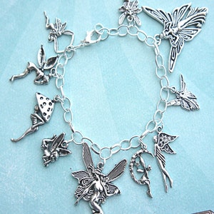 Fairy charm bracelet deals