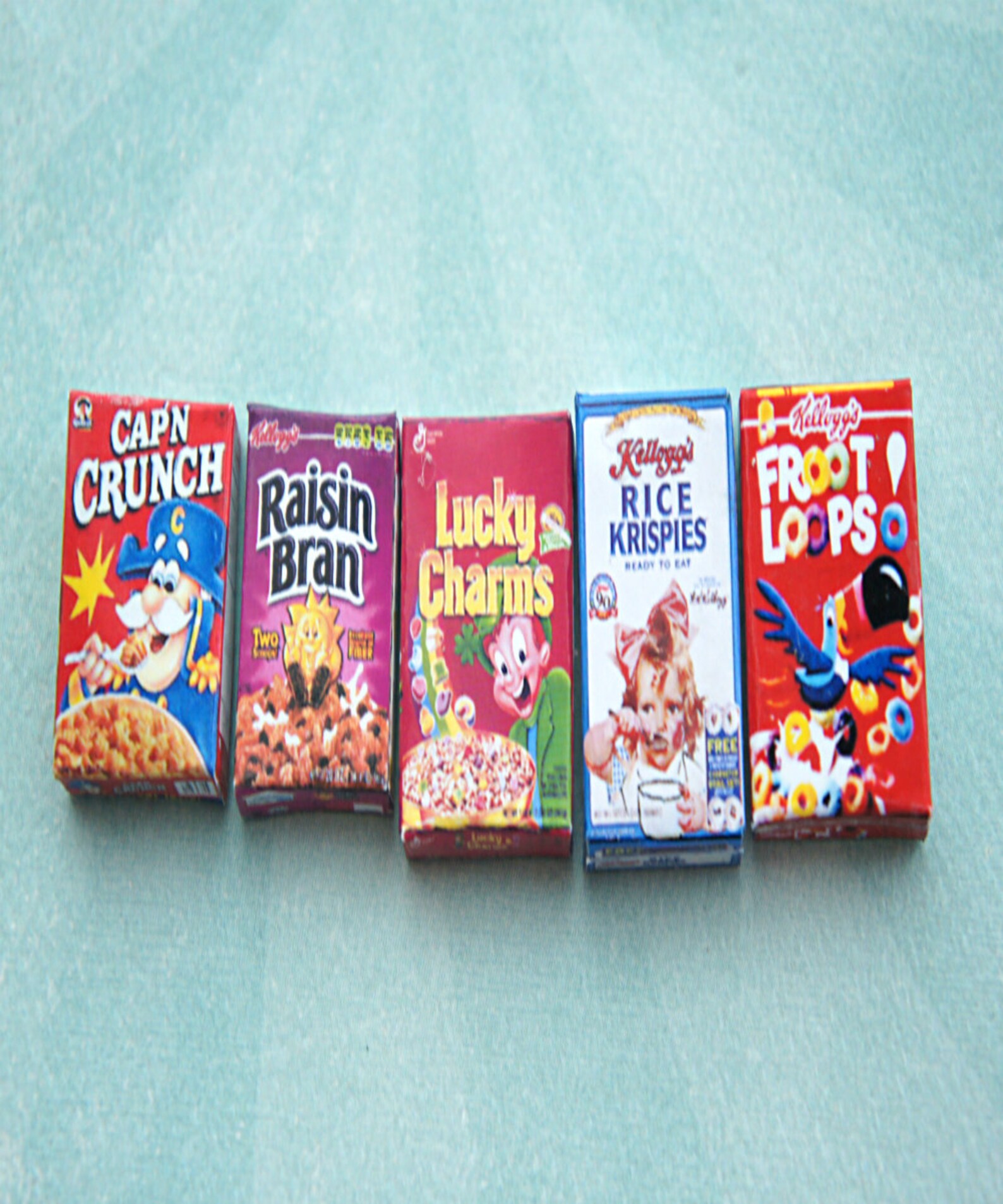 Cereal Box Necklace Miniature Food Jewelry Cereals Necklace Etsy