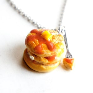 Pancake Stack Necklace