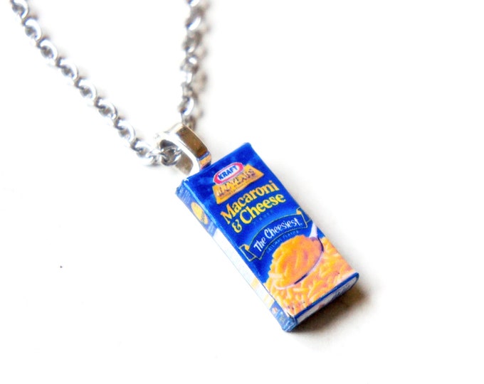 Mac and Cheese Box Neckalce