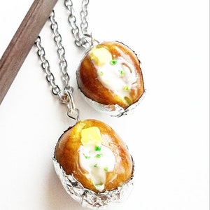 Baked Potato Necklace