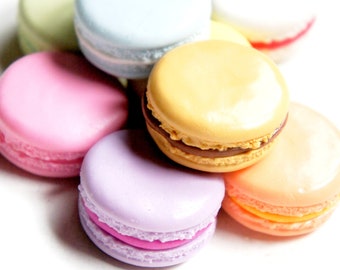 French Macaron Magnet- fridge magnet, office decor, office accessories