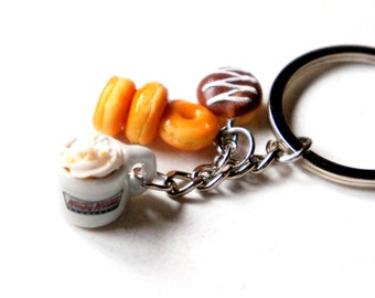 Porte-clés Donuts / Café / Coffee Shop