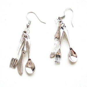 Utensils Dangle Earrings