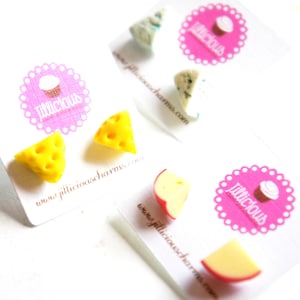 Cheese Stud Earrings
