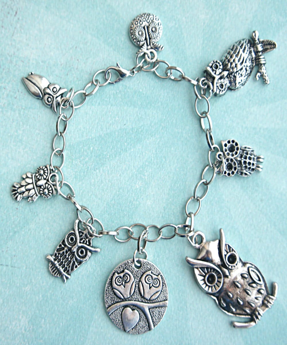 Owl Charm Bracelet