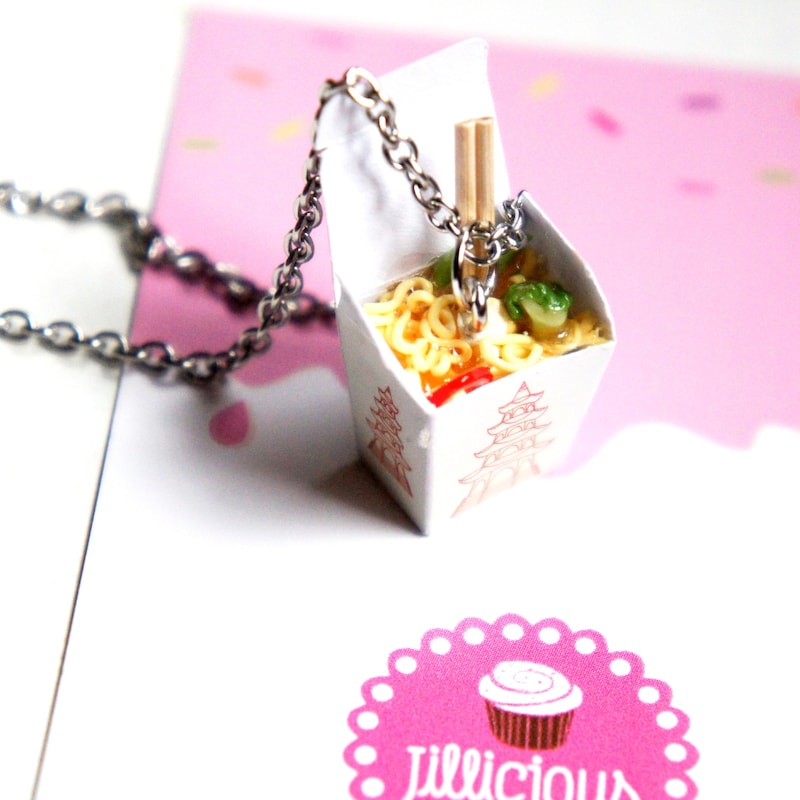 Food Pendant Necklace main image 1