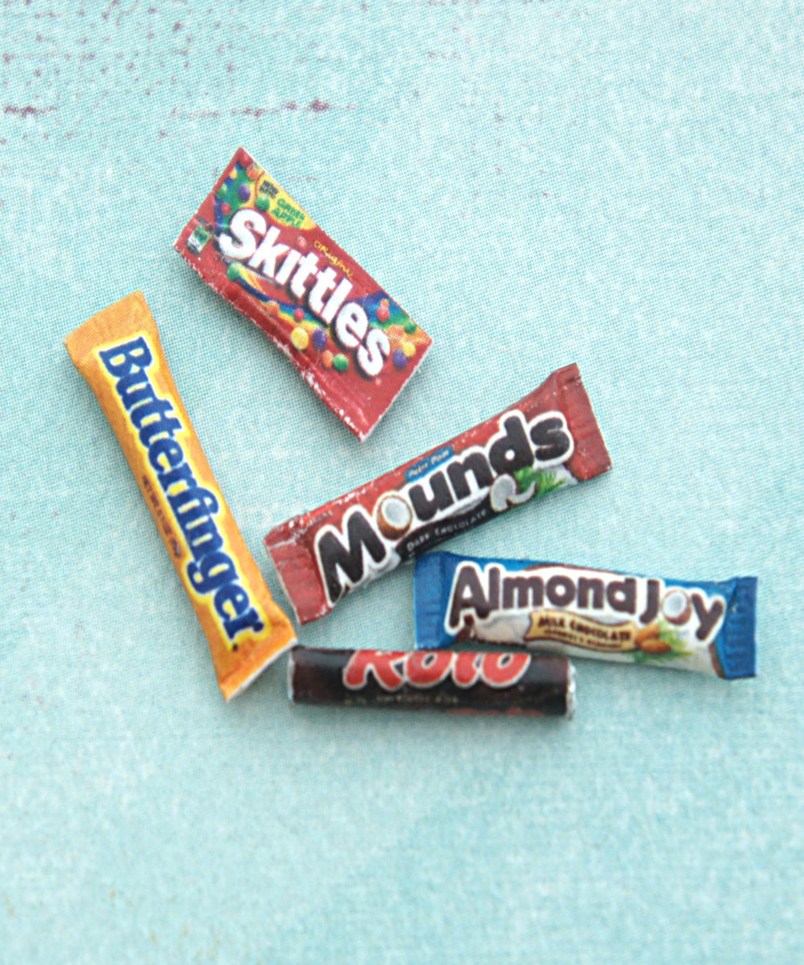 Candies in a Jar Necklace Miniature Food Jewelry Bottle Etsy