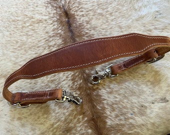 Oiled Harness Leather Western Wither Strap Horse Size Tack FREE SHIPPING