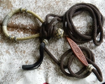 Professional's Choice Bosal Set with Black Yacht Rope Mecate main image 1