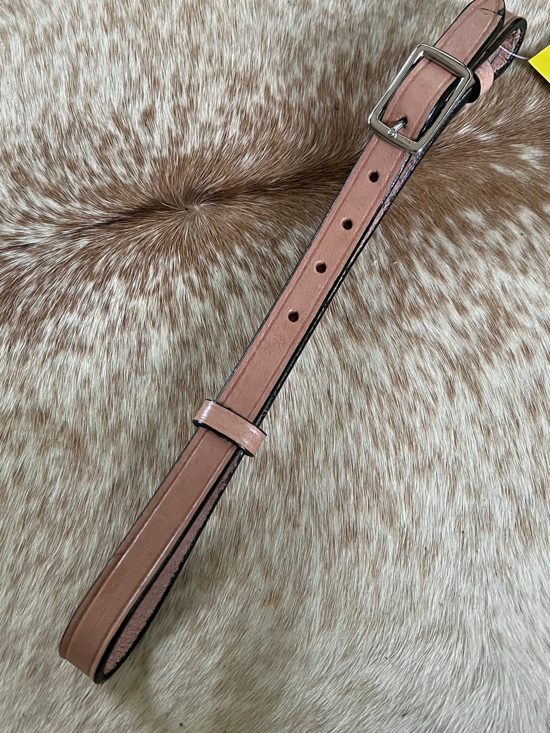 Light Genuine Leather Western Cinch Girth Connector Strap - Etsy