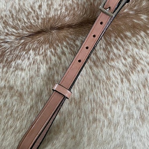 Light Genuine Leather Western Cinch Girth Connector Strap Free Ship