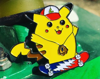 Brian Jake Mashup Funny Cartoon Parody Lapel Pin