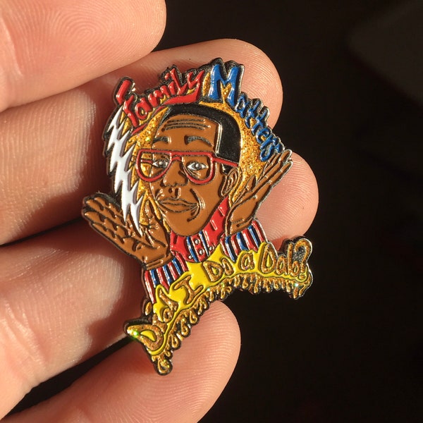 Steve Erkel  "Did I do a dab?" Family Matters GDF Oil Hat Pin