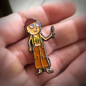 Morty and Chong Pin – Rick and Morty Alternate Universe Mashup, 1.5" Enamel Pin, Limited Edition by MKP