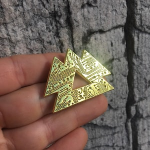 Wakaan Festival Pin, Liquid Stranger Bass Music EDM Dubstep Pin, Wholesale And Mixed Lots Available