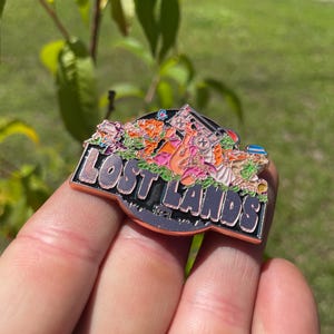 Lost Lands Music Festival Excision Copper Edition Pin Limited Edition Land Before Time Double-Post Numbered Stamped Collectible Hat Pin
