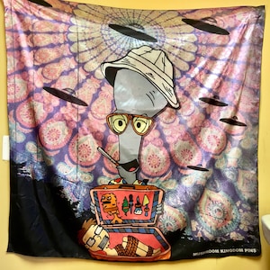 Roger S. Thompson Space Invader Tapestry