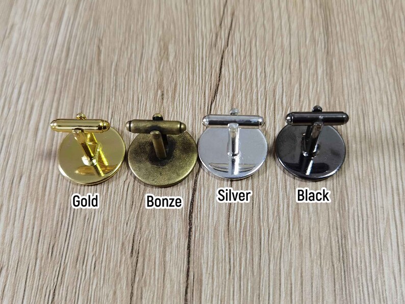 Custom Personalized Cufflinks Tie Bar Vintage Rocket in Space Cuff Links Tie Clip Wedding Groom Father Gift Man Accessories Cufflink