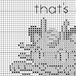 Meowth Pokemon Cross Stitch Pattern PDF image 3