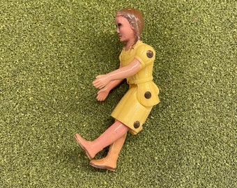 Vintage Renwal Miniature Dollhouse Girl