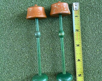 1:12 Strombecker Miniature Dollhouse Lamp Set of 2