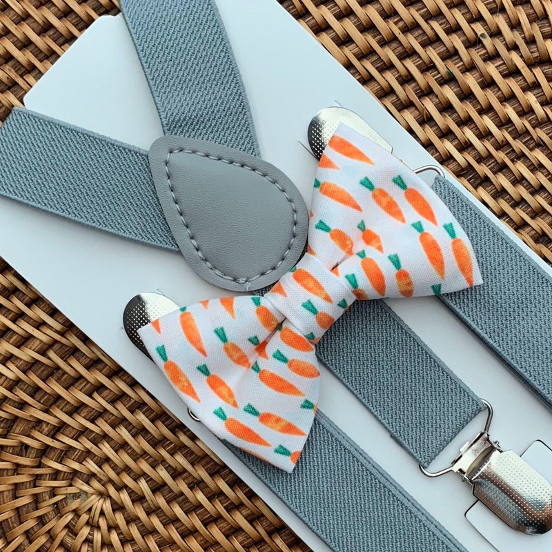 easter bow tie and suspenders