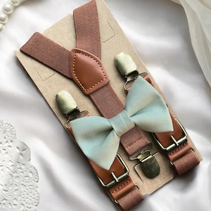 Sage Bow Tie for Ring Bearer Bow Tie or Groomsmen Bowties, Boho Wedding Sage Green Wedding, Bow Ties for Men