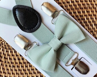 sage green ring bearer outfit