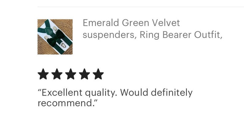 Emerald Green Velvet suspenders, Ring Bearer Outfit, Groomsmen Suspenders, Velvet Bow Tie Set, Groom Wedding Bow Tie image 4