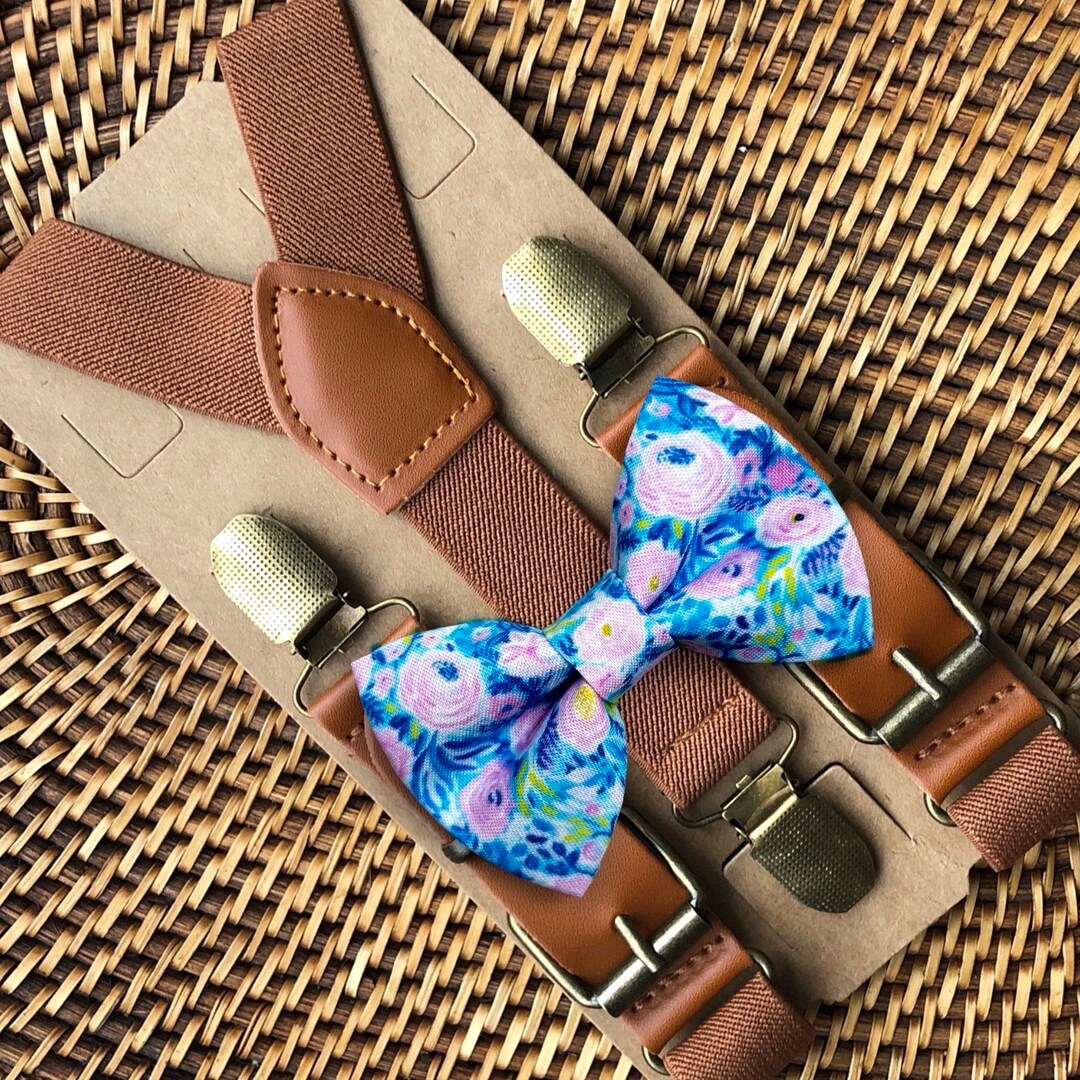 horse bow tie and suspenders