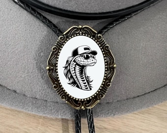 Snake Western Cowboy Bolo Tie Country Mens Bolo Tie Vintage Cowboy Necktie for Wedding Bola Tie Bolo Tie String Tie Necktie for Groomsmen