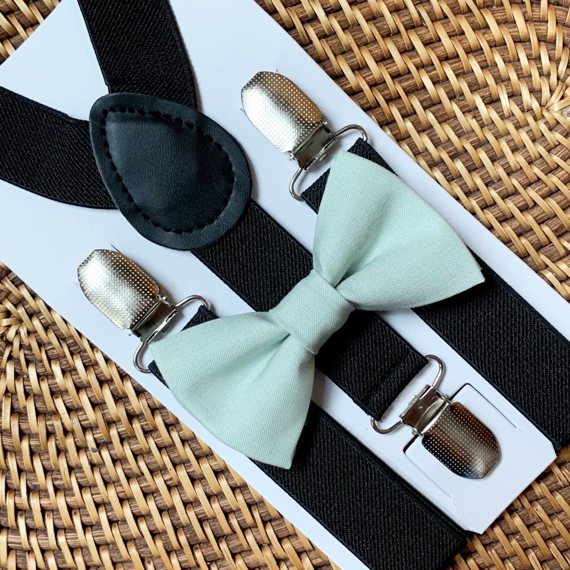 sage green ring bearer outfit