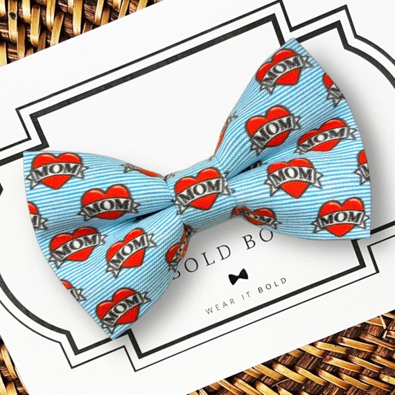 Dog Bow Tie or Cat Bow Tie for Dog Mom Gift, Pet Parent, Cat Lover Gift, Unique Gift for Dog Lover Gift for Friend, Dog Owner Gift for Mom
