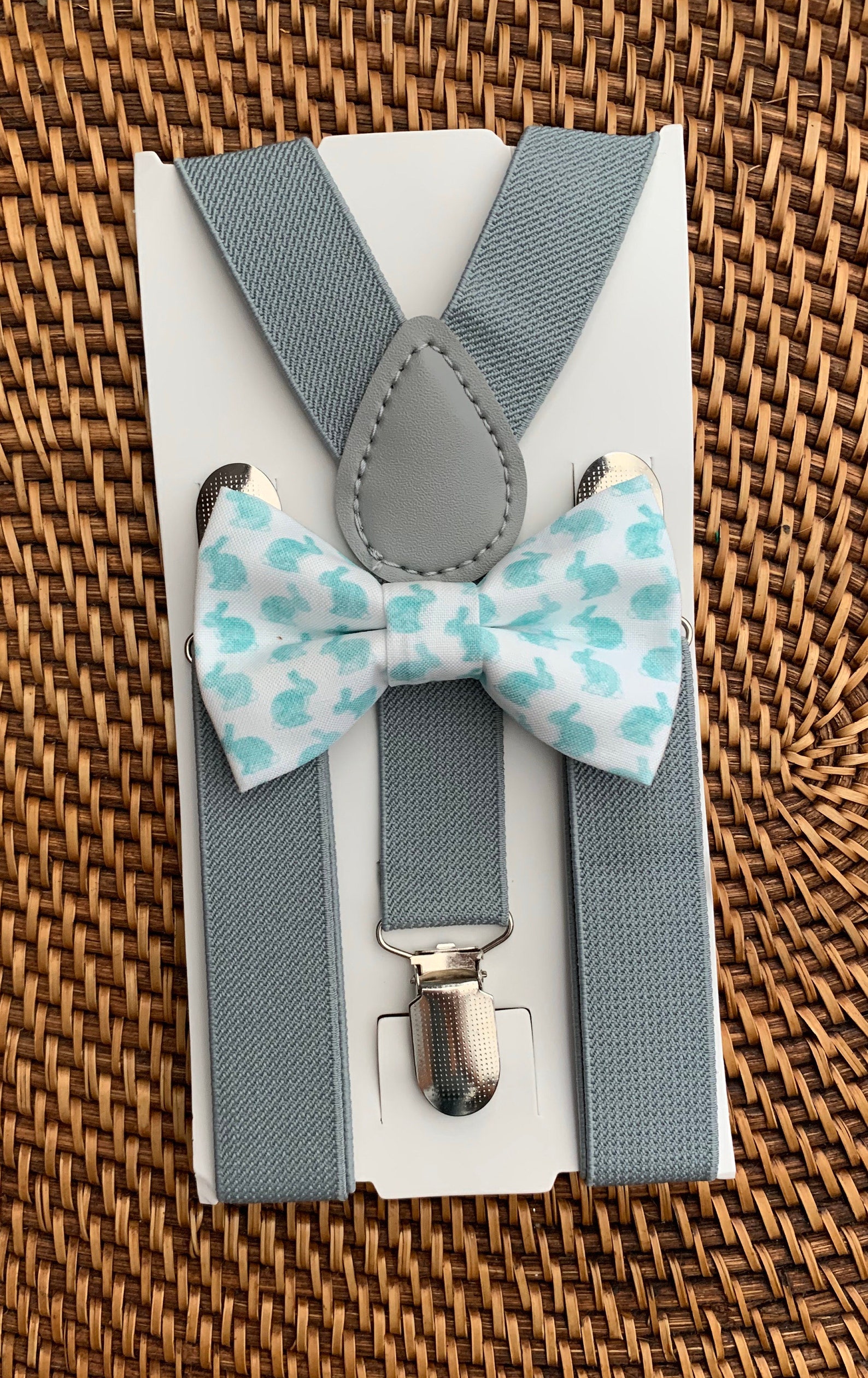 Easter Bow Tie Easter Outfit Bunny Rabbit Bow Tie Easter Etsy