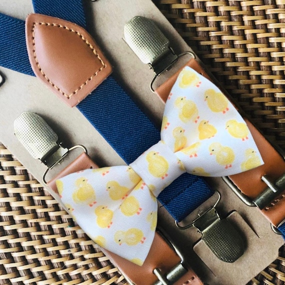 easter bow tie and suspenders