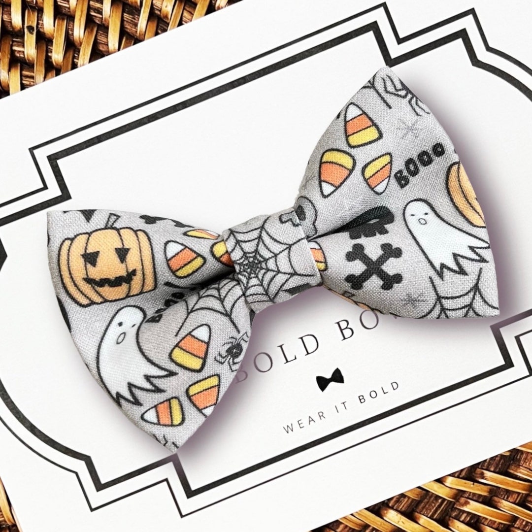 Halloween Dog Bow Tie, Cat Bow Tie, Dog Bowtie, Halloween Party, Dog