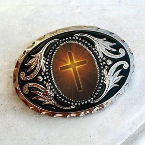 Western Belt & Two Cross Pendants Western Belt & Two Cross Pendants main image 3