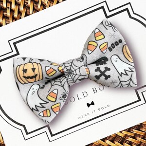 Halloween Dog Bow Tie, Cat Bow Tie, Dog Bowtie, Halloween Party, Dog Bowties, Cat Gift, Dog Lover Gift for Pet Collar, Halloween Gift