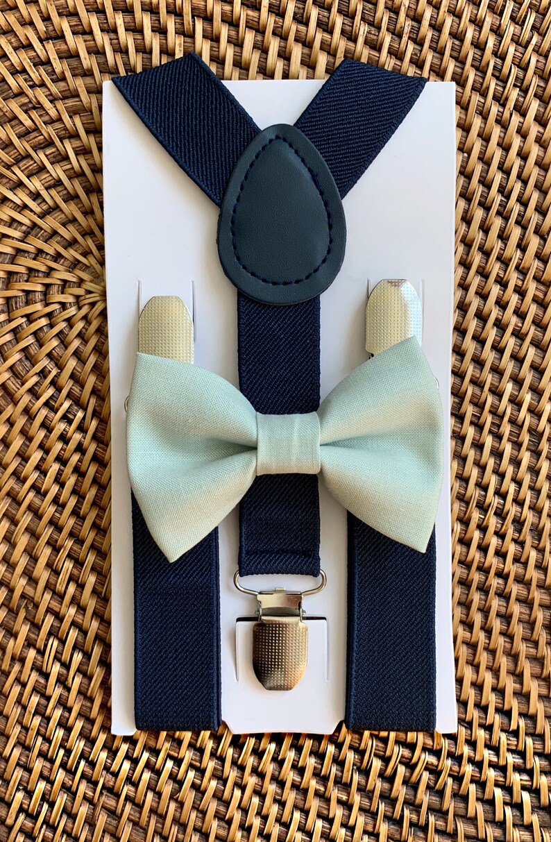 sage green ring bearer outfit