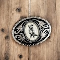 Belt Buckle Cowboy Accessory with Raccoon, Western Belt Buckle for Western Fashion, Custom Belt Buckle Gifts for Him Anniversary Gift